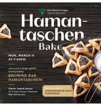 Hamantaschen Bake Social Post